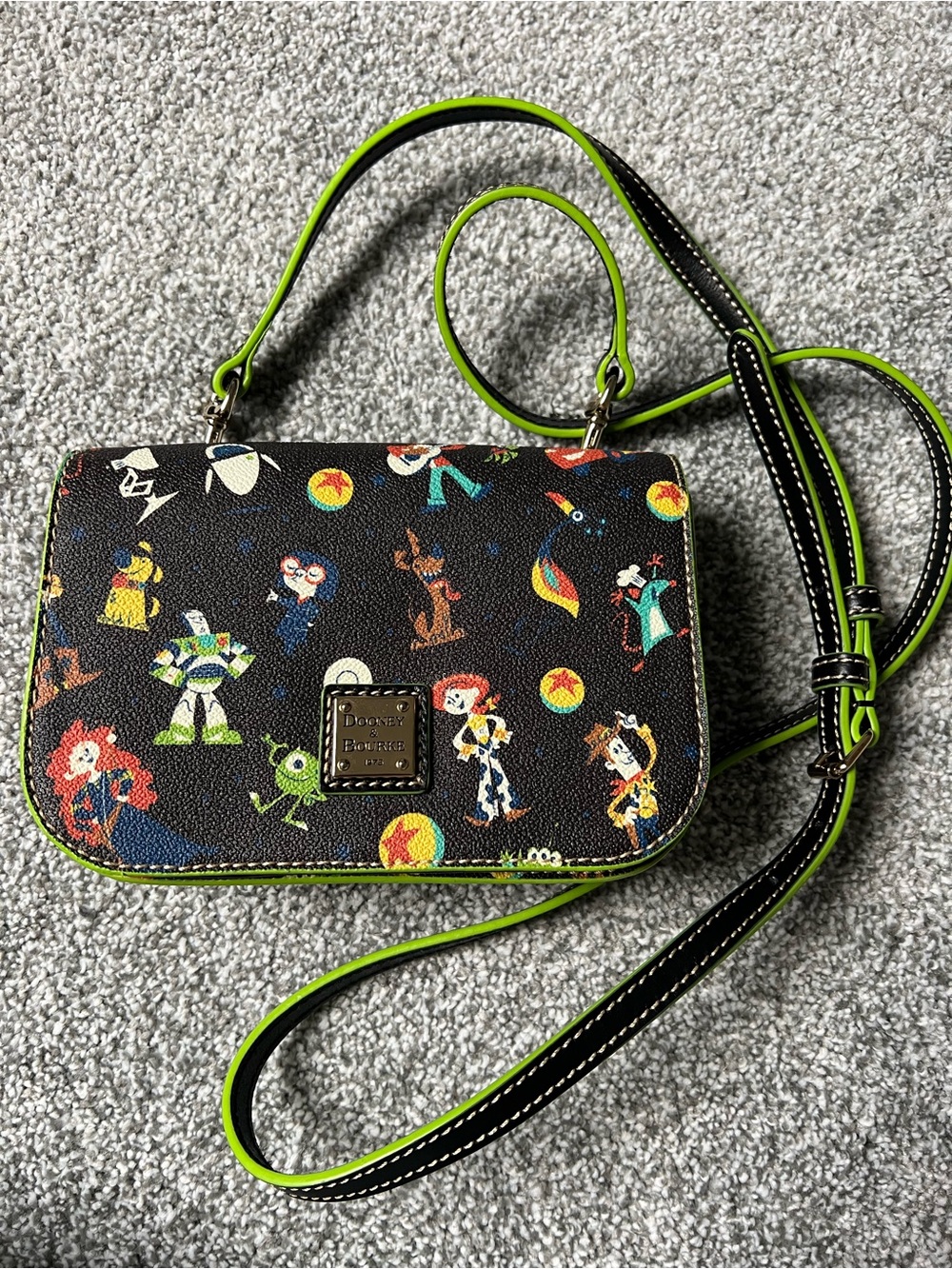 NWOT Dooney & Bourke Pixar Classics Cross Body Bag/Belt Bag